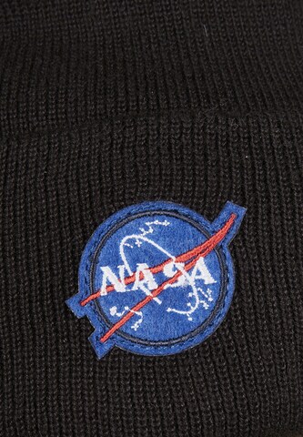 Mister Tee Müts 'NASA Embroidery', värv must