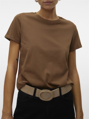 VERO MODA - Camiseta 'PAULA' en marrón
