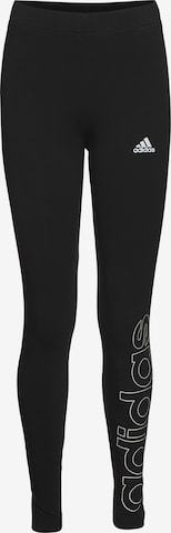 ADIDAS SPORTSWEAR Skinny Sportovní kalhoty 'Essentials' – černá: přední strana