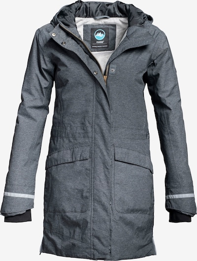 POLARINO Funktionsjacke in schwarzmeliert, Produktansicht