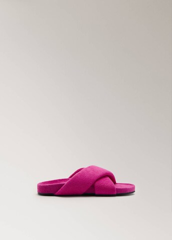 MANGO Slipper 'Wilma' in Pink: Vorderseite
