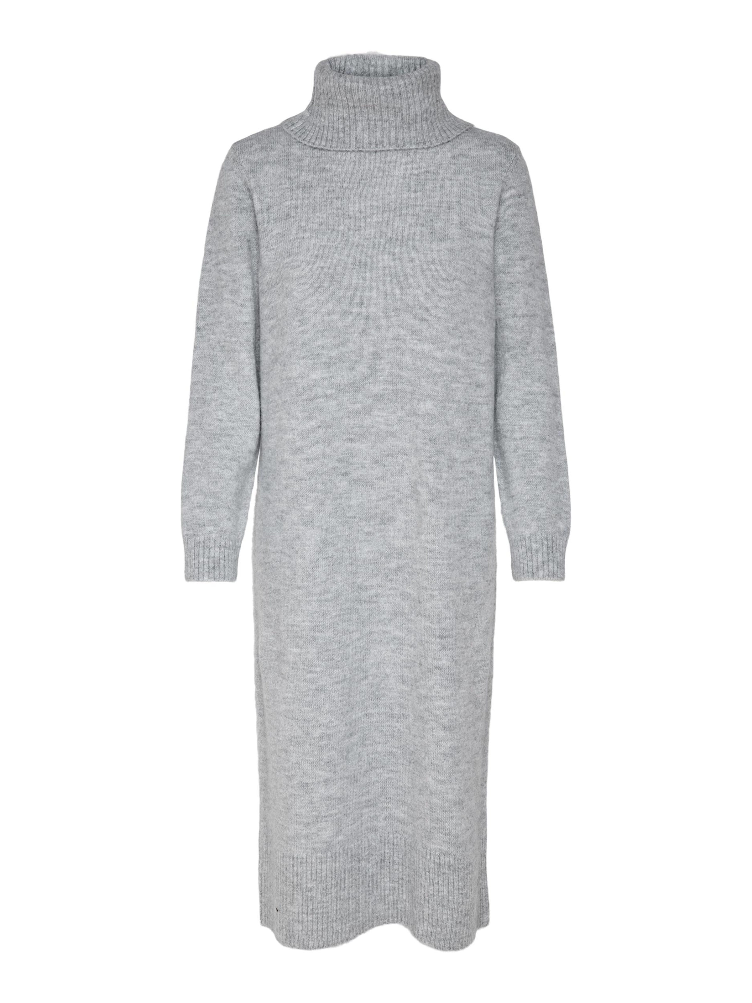 ONLY Kootud kleit 'ONLBrandie', värv hall: eest vaates