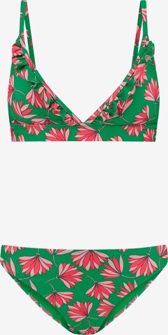 Shiwi Bikini 'Beau' in Groen: voorkant