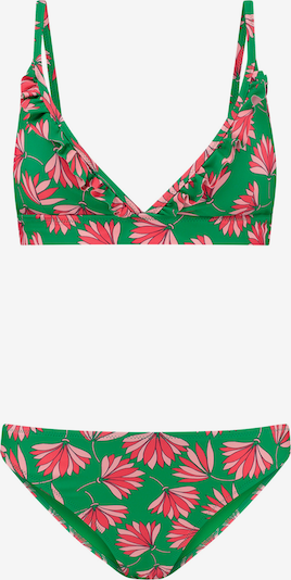 Shiwi Bikini 'Beau' en vert / rose / rose pastel, Vue avec produit