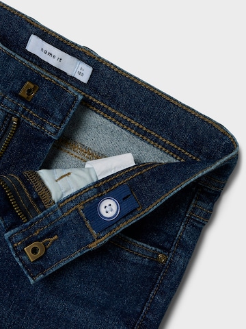 NAME IT - Slimfit Calças de ganga 'NKMSILAS' em azul