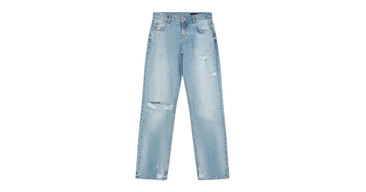 Bershka Regular Jeans in Blue Denim | ABOUT YOU