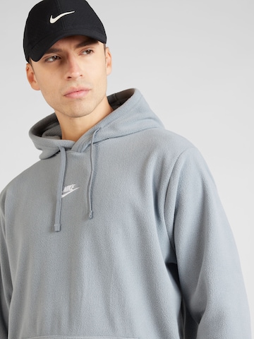 Nike SportswearSweater majica 'CLUB POLAR FLC' - siva boja