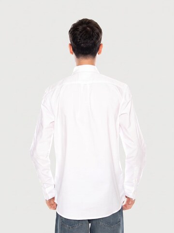 WRANGLER Regular fit Overhemd 'LS SHIRT' in Wit