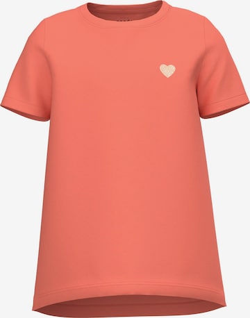 NAME IT Koszulka 'Violine' w kolorze pomarańczowy: przód