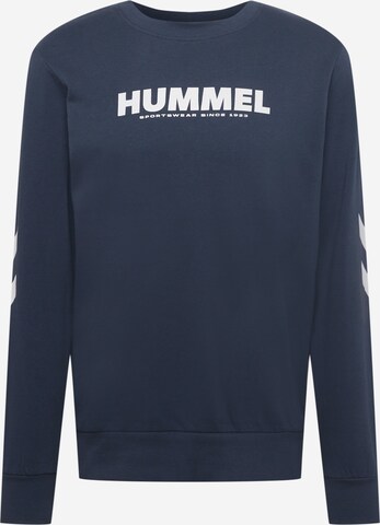 Felpa di Hummel in blu: frontale