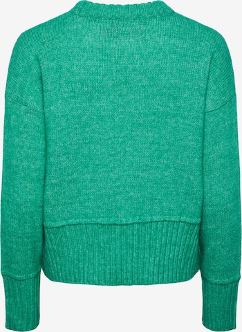 PIECES - Pullover 'Kalora' em verde