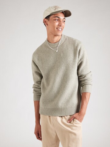 JACK & JONES Pullover 'JORYORK OLLIE' i grøn: forside