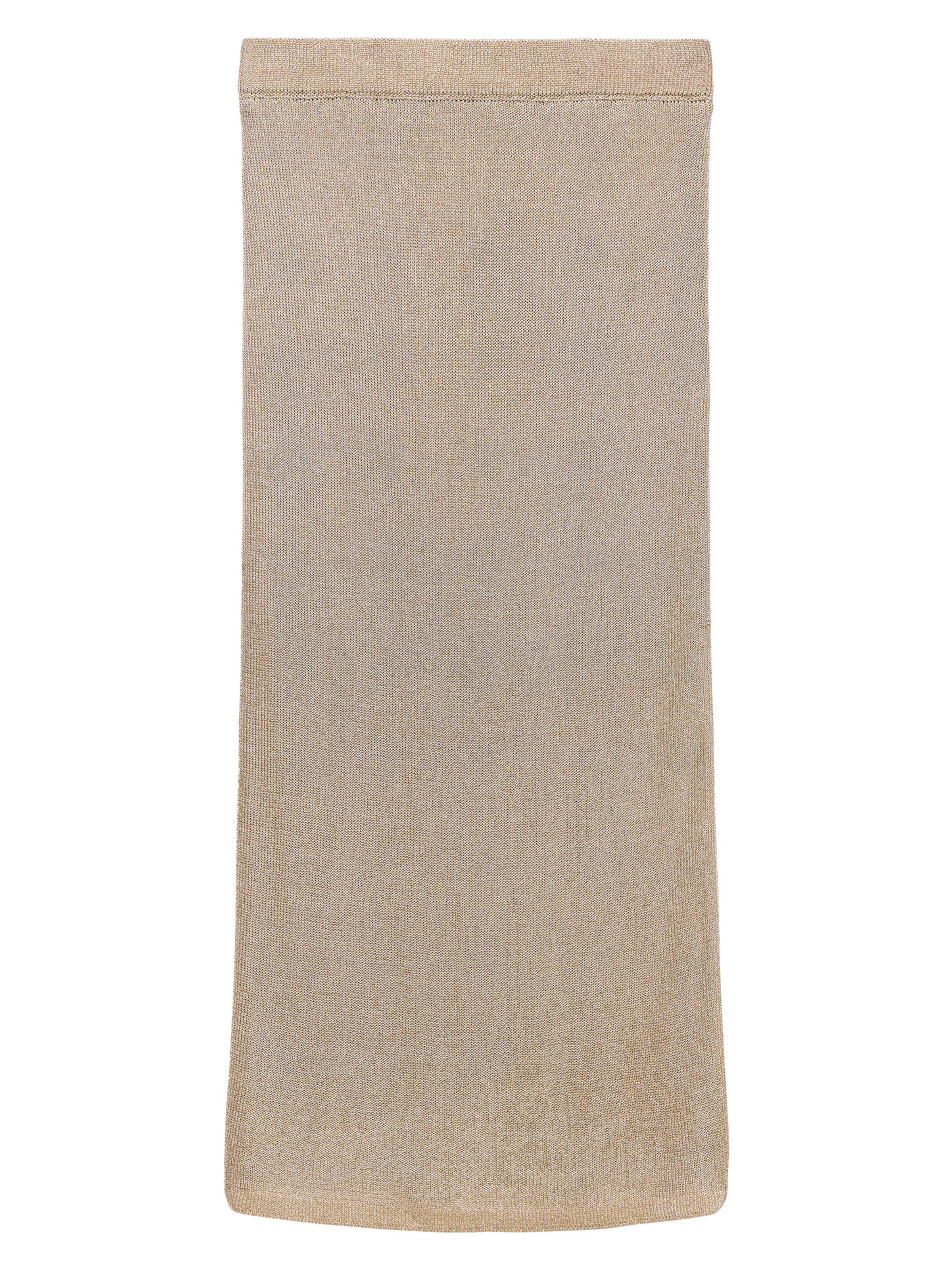 Adolfo Dominguez Φούστα σε χρυσό: μπροστά