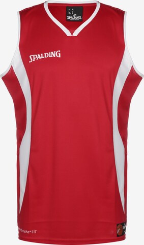 SPALDING Performance Shirt 'Jam' in Red: front