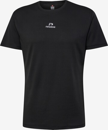 T-Shirt fonctionnel Newline en noir : devant