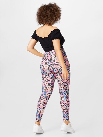 Zizzi - Skinny Leggings 'Jadan' em mistura de cores