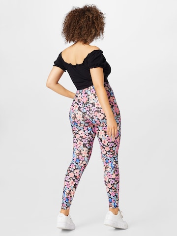 Zizzi Skinny Leggings 'Jadan' in Mischfarben