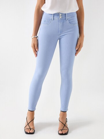 Salsa Jeans Skinny Jeans in Blauw: voorkant