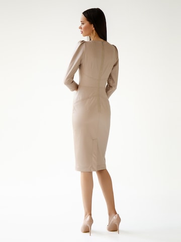 Anushka Kleid in Beige