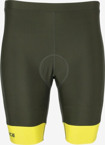 ENDURANCE Skinny Sportshorts 'Manhatten' in Grün: predná strana