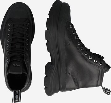 Karl Lagerfeld - Botas com atacadores 'LUNAR' em preto