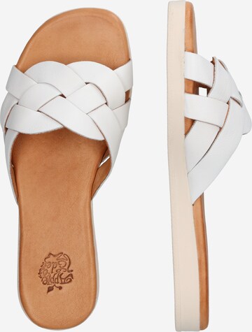 Apple of Eden Mules 'Halma' in White