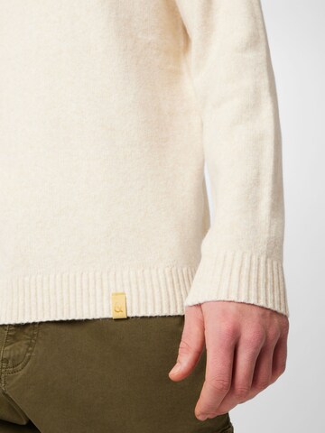 COLOURS & SONS Sweater 'Hairy' in Beige