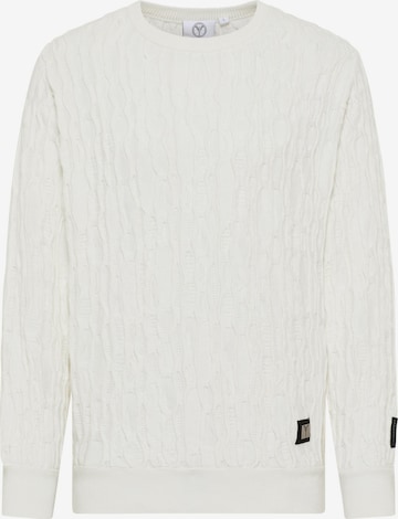 Carlo Colucci Sweater 'De Cardona' in White: front