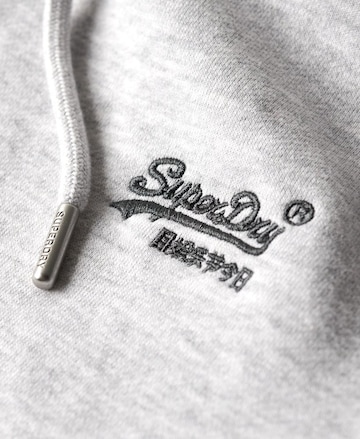Sweat-shirt 'Essential' Superdry en gris
