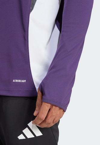 T-Shirt fonctionnel 'Manchester United Tiro 25 Competition' ADIDAS PERFORMANCE en violet