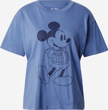 GAP - Camisa 'DISNEY MICKEY AND MINNIE' em azul: frente