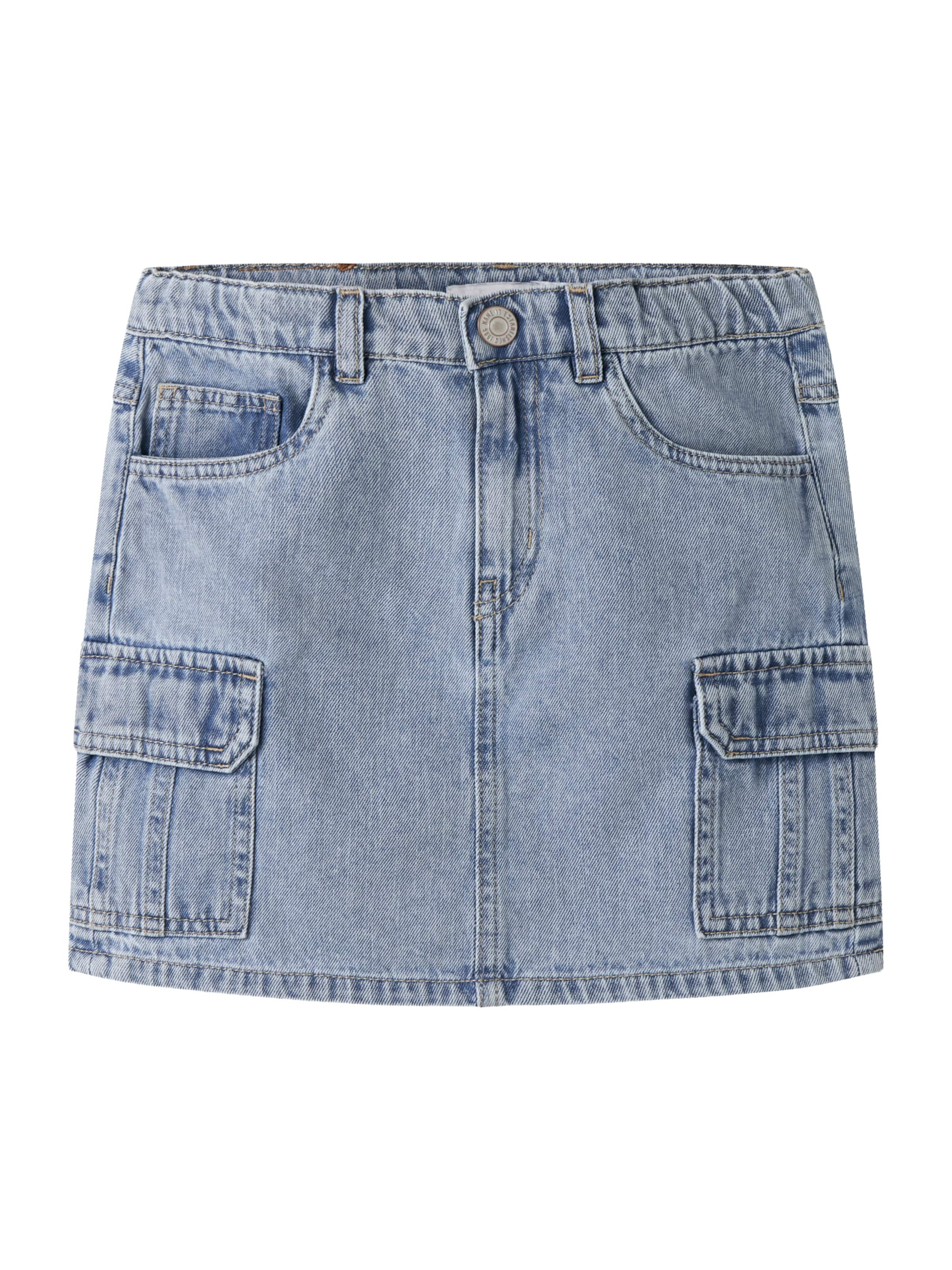 NAME IT Spódnica w kolorze niebieski: przód