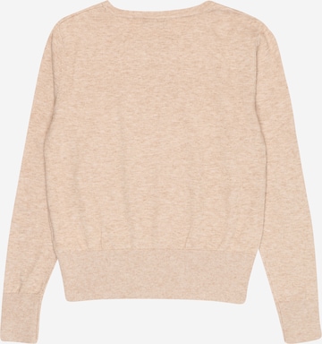 LMTD Pullover 'NLFANE LS SHORT KNIT' in Beige