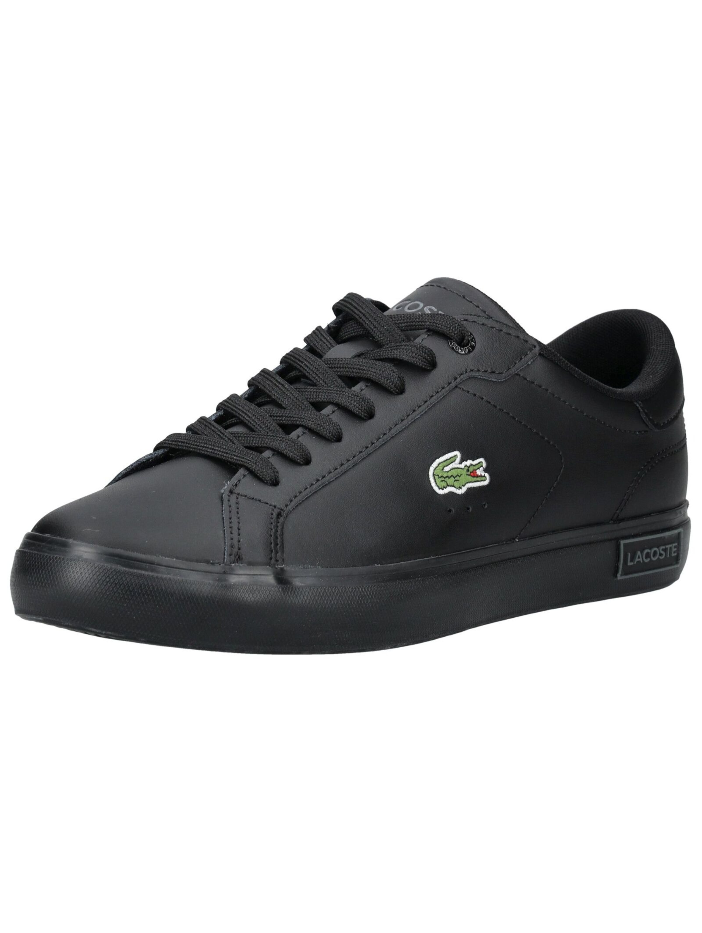 LACOSTE Sneaker low i sort: forside