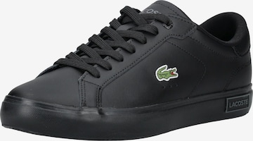 LACOSTE Sneaker low i sort: forside