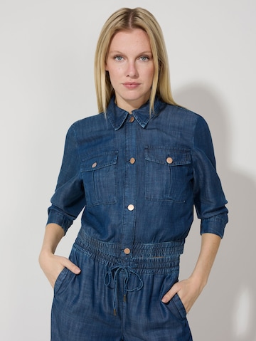 MORE & MORE jacke in Blau: Vorderseite