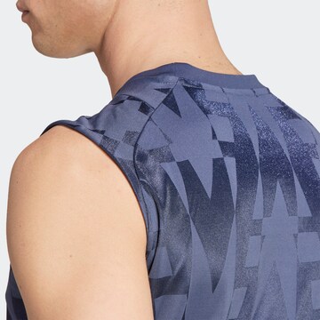 T-Shirt fonctionnel 'Tiro' ADIDAS SPORTSWEAR en bleu