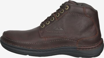 CLARKS Lace-Up Boots in Brown