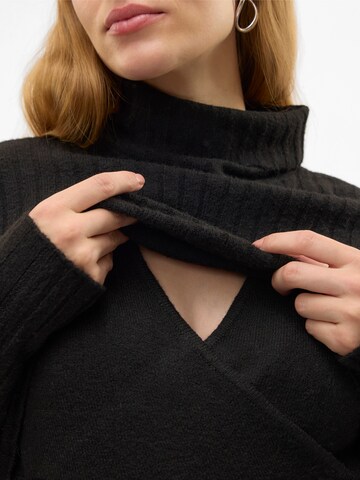 Abito in maglia 'MLSuniva' di MAMALICIOUS in nero