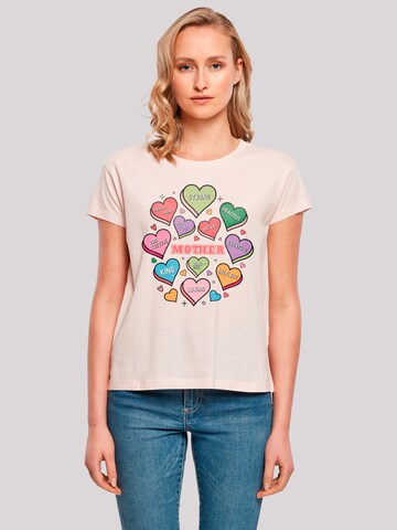 T-shirt F4NT4STIC en rose : devant