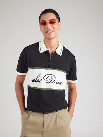 Les Deux Sweater in Black: front