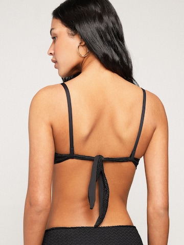 Tezenis Push-up Bikinitop in Schwarz