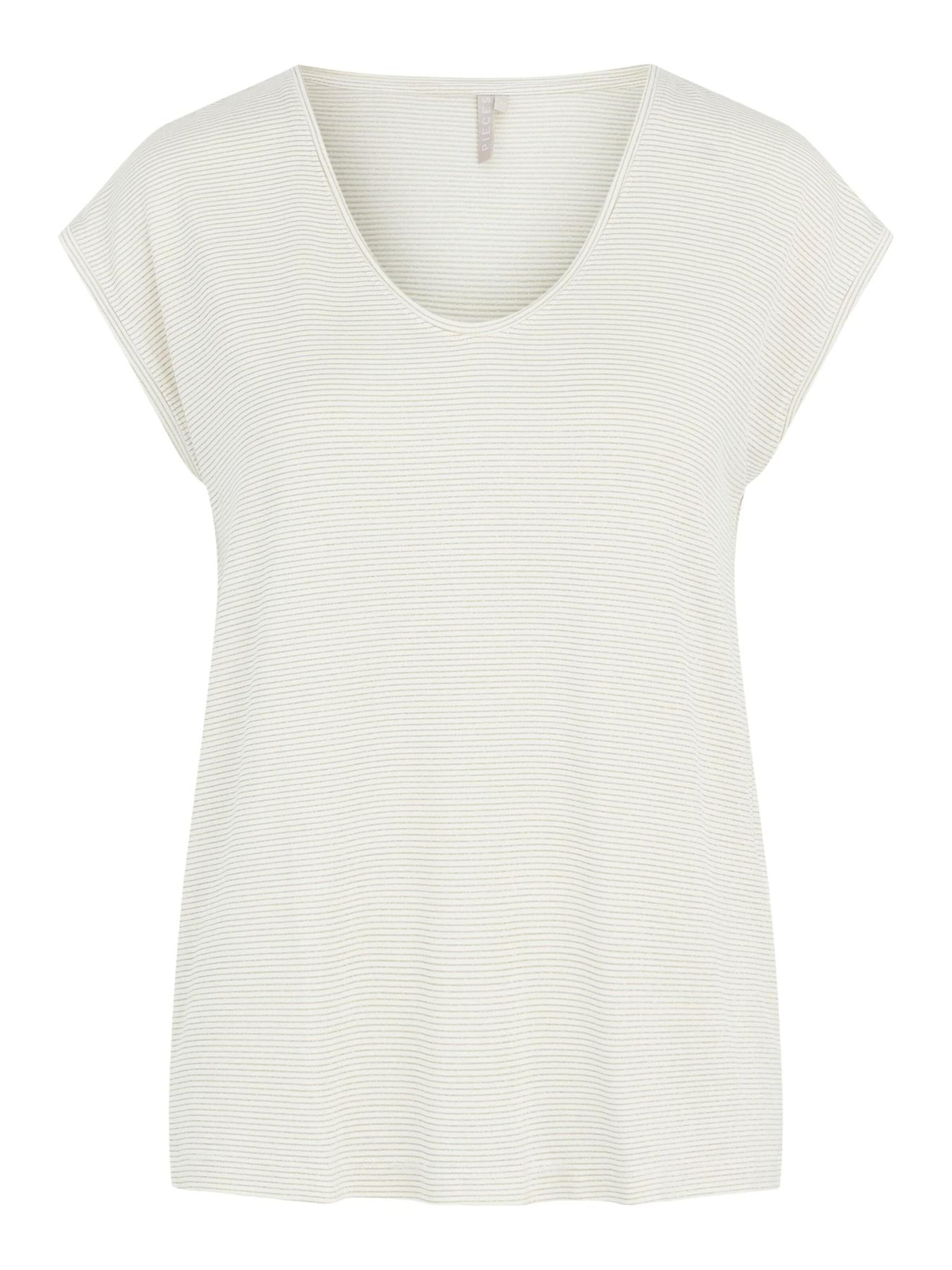 PIECES Shirts i hvid: forside