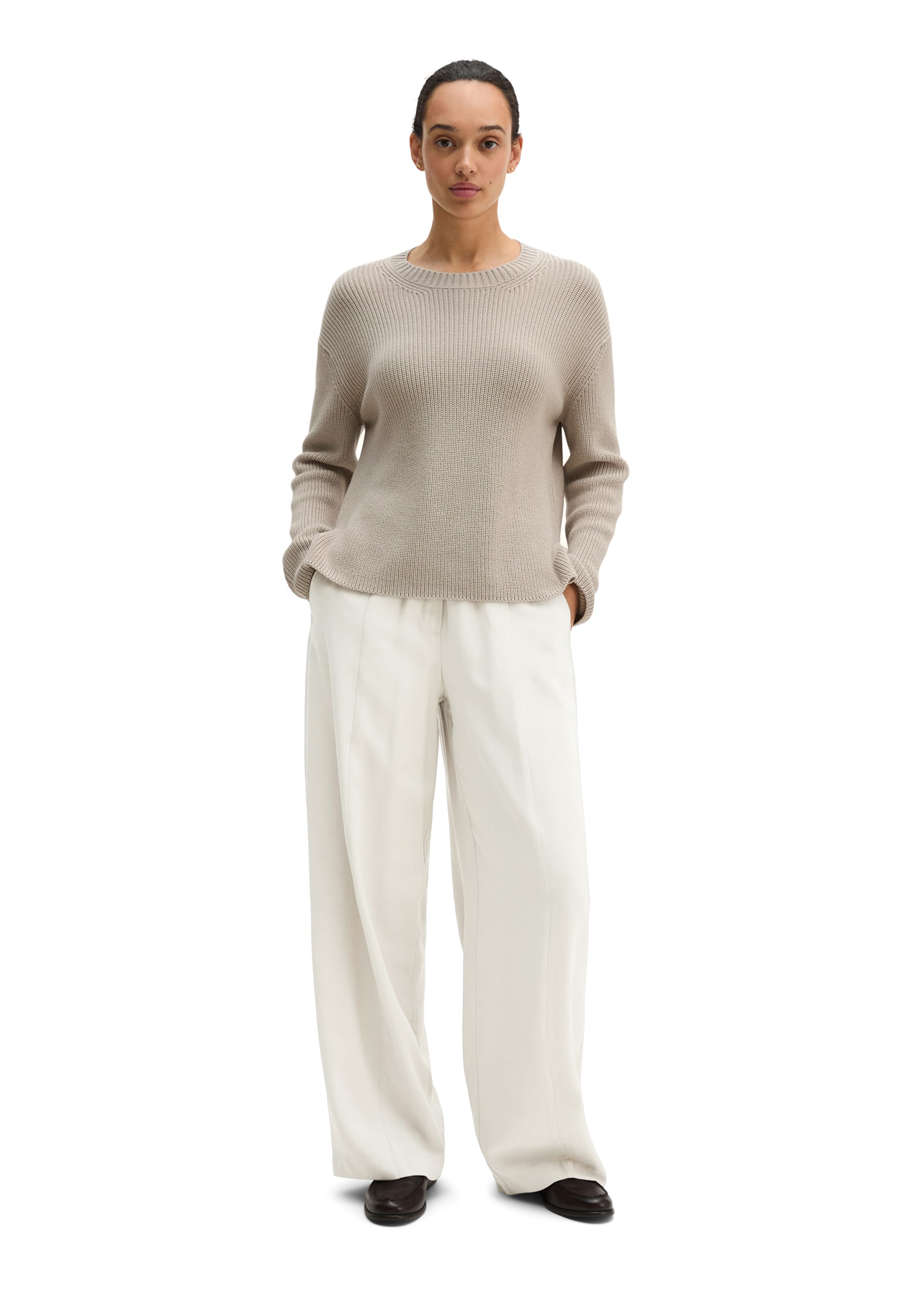 Pull-over Marc O'Polo en blanc