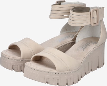 Rieker Sandals in Beige