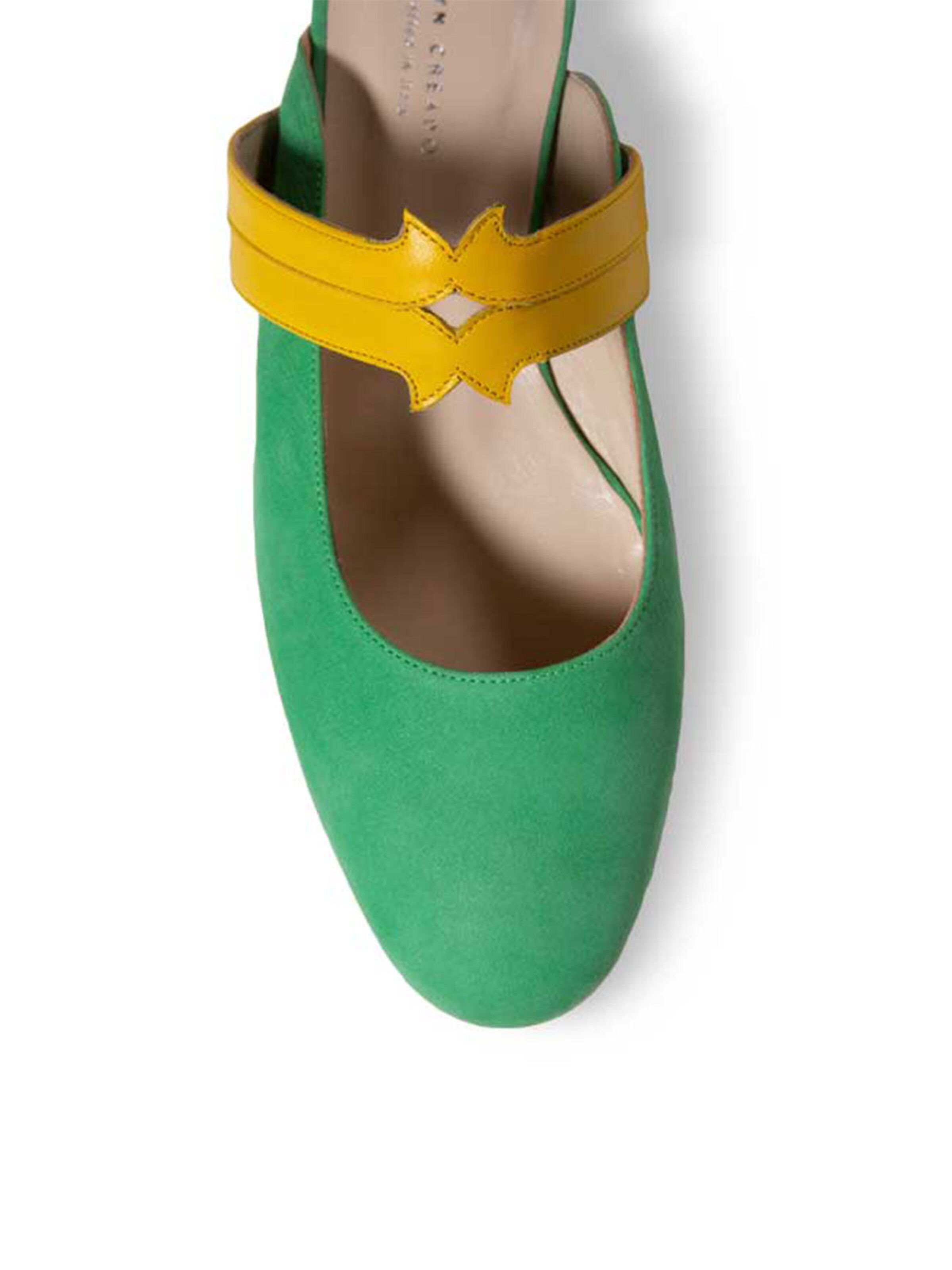Jerelyn Creado - Zapatos abiertos 'Buttercup' en verde