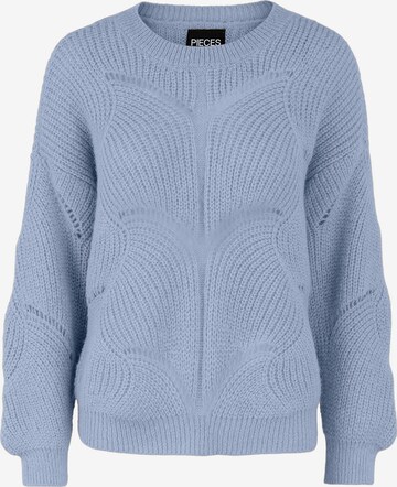 Pieces Maternity Pullover 'Ofelia' in Blau