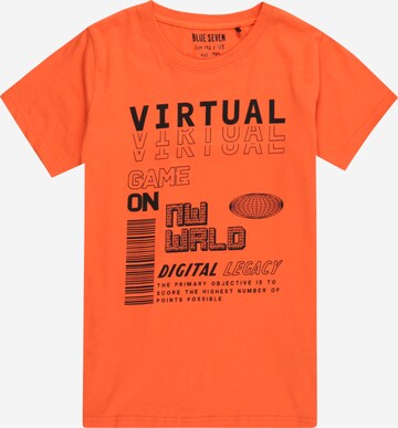 BLUE SEVEN T-Shirt in Orange: predná strana