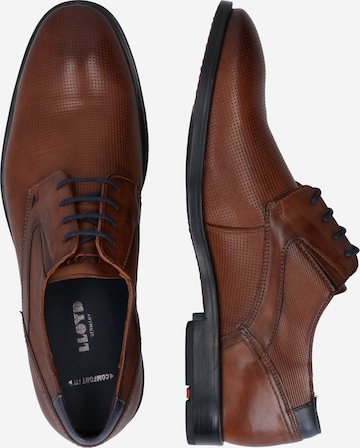 LLOYD Lace-Up Shoes 'Kelsan' in Brown