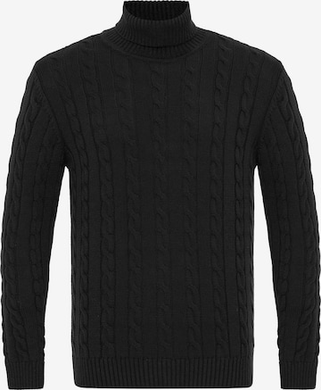 Pullover di Felix Hardy in nero: frontale
